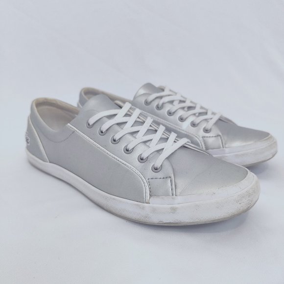 lacoste leather pumps